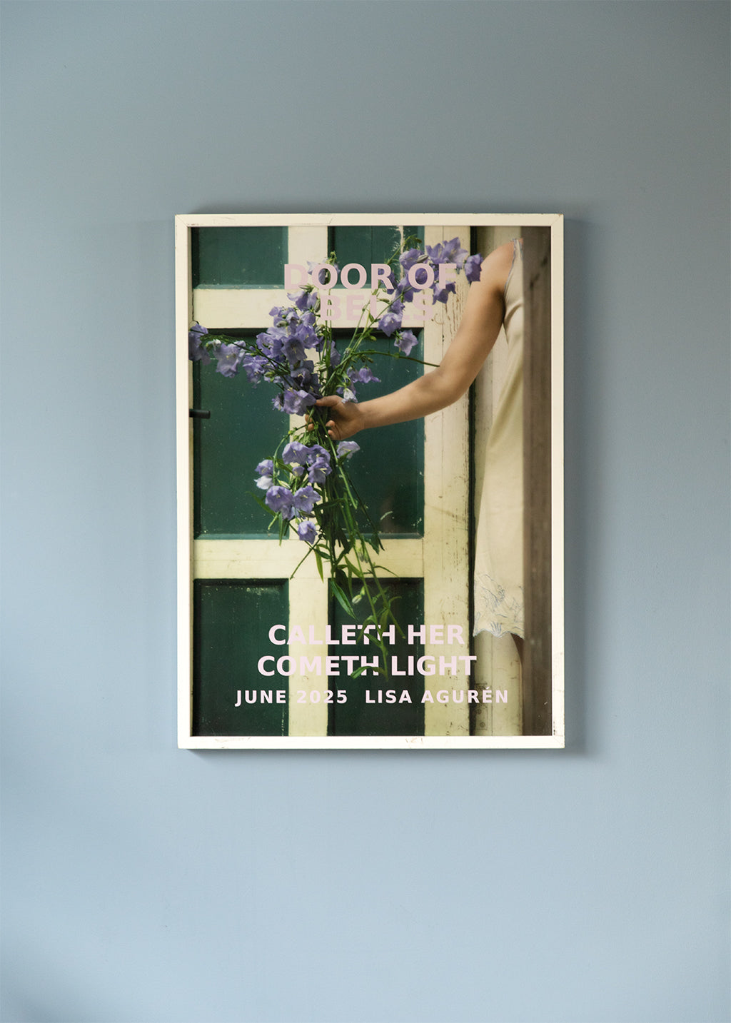 Door of Bells Poster with text