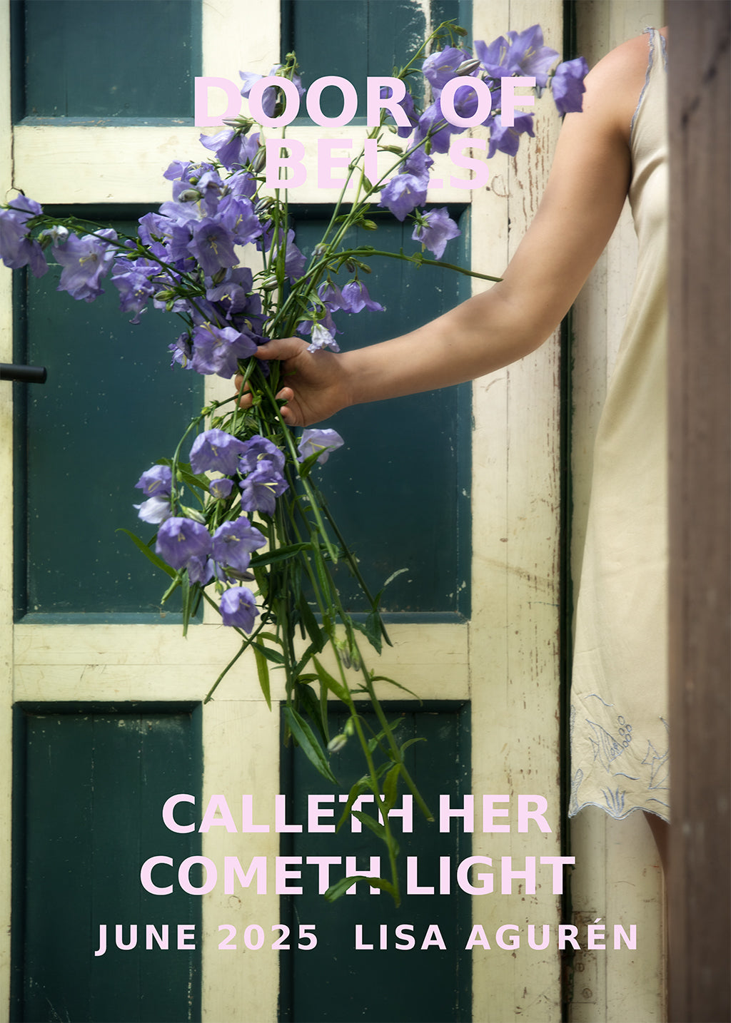 Door of Bells Poster with text